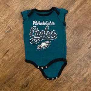 0-3 months Philadelphia eagles onesie